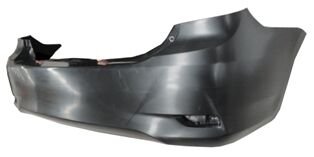 TOYOTA COROLLA- E150- 10/13; ARKA TAMPON SİYAH (REFLEKTÖR DELİKLİ (SENSÖR DELİKSİZ) (MY) 52159-12941
