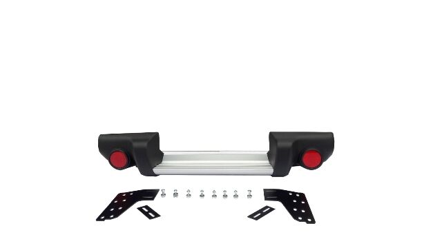 MITSUBISHI L200- PICK UP- 06/15; ARKA TAMPON (ALÜMİNYUM/REFLEKTÖRLÜ/BAĞLANTI BRAKETLİ (EAGLE BODY) 6410A233