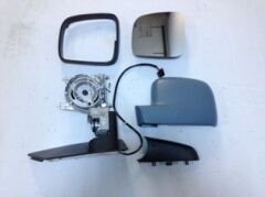 VOLKSWAGEN CADDY- 04/10; KAPI AYNASI SOL ASTARLI GRİ ELEKTRİKLİ/ISITMALI (YATAY TİP) 5 FİŞLİ FAM 2K1857508A9B9