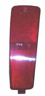 CHEVROLET HHR- 06/07; ARKA TAMPON SİNYALİ SOL REFLEKTÖR KIRMIZI (TYC) 15297358
