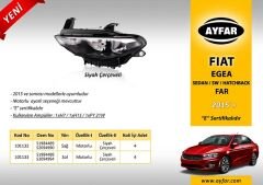 FAR SOL 101133 EGEA 15-> MOTORLU SİYAH ÇERÇEVELİ