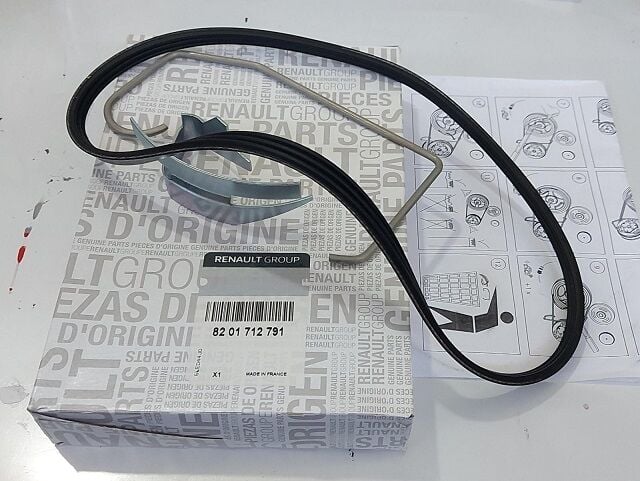 ALTERNATÖR KAYIŞ KİTİ 8201712791 CLIO V SANDERO 1.0 3PK775