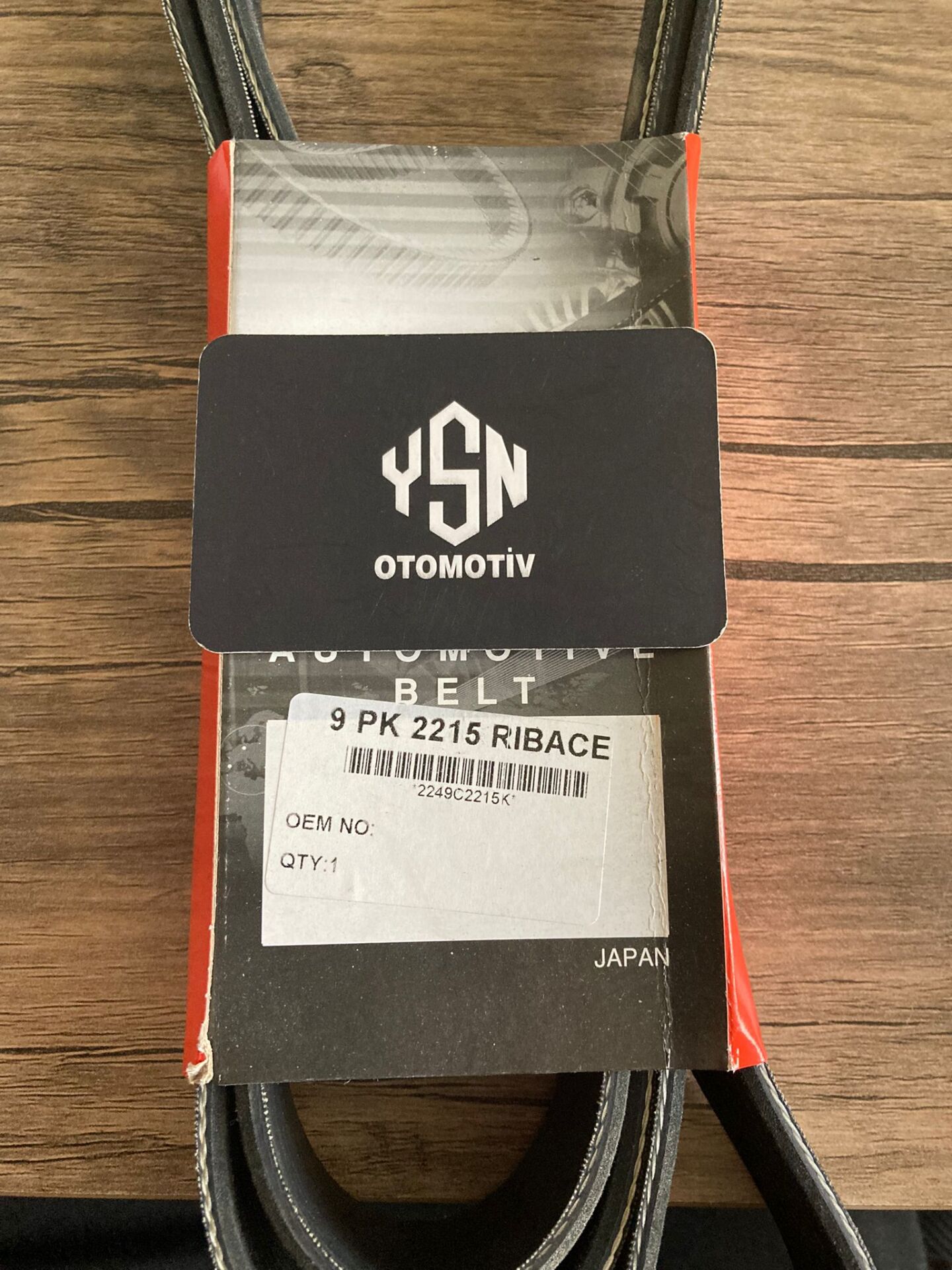 9PK 2215 KANALLI KAYIŞ