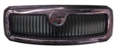 SKODA FABIA- 05/07; ÖN PANJUR GRİ NİKELAJ ÇERÇEVELİ KOMPLE (TYG) 6Y0853668B