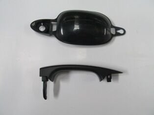 BMW 5 SERI- E60- 04/10; ARKA KAPI DIŞ AÇMA KOLU SAĞ SİYAH (HUSHAN) 51216961444