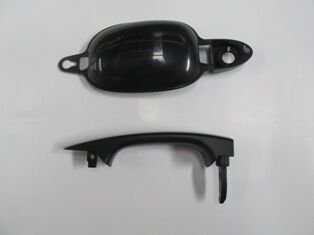 BMW 5 SERI- E60- 04/10; ÖN KAPI DIŞ AÇMA KOLU SOL SİYAH (HUSHAN) 51216961443