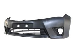 TOYOTA COROLLA- NDE180- 13/16; ÖN TAMPON SİYAH (PANJURLU/SENSÖR DELİKSİZ/ÇEKİ DEMİRİ KAPAK DELİKLİ) 52119-0Z927