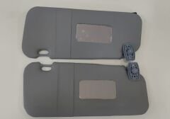 PEUGEOT 306- SD/HB- 97/00; GÜNEŞLİK GRİ SAĞ/SOL SET 2 PARÇA