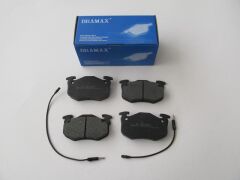 PEUGEOT 205- 85/94; ARKA FREN BALATASI (2 KABLOLU)(DİSK) (105X54,9X11)(BRAMAX) 4254.42