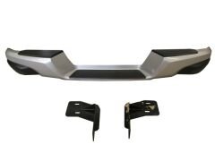 MITSUBISHI L200- PICK UP- 15/18; ARKA TAMPON GRİ/SİYAH (ORİJİNAL RENK)(BAĞLANTI BRAKETLİ)(FPI) 6410C967