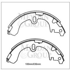 TOYOTA CORONA- AT181- 90/92; ARKA FREN PABUCU (100X35) (DAIWA) 47630-20190