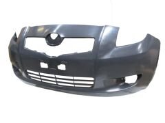 TOYOTA YARIS- 06/09; ÖN TAMPON SİYAH (SİS DELİKLİ) (TYG) 52119-0D977
