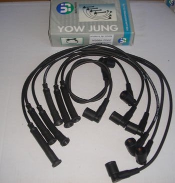 BMW 7 SERI- E32- 88/92; BUJİ KABLOSU TAKIM (12V)(M30B30-M30B35)3.0/3.5 cc (YOW JUNG) 12121722253