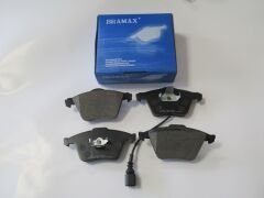 AUDI A3- 09/12; ÖN FREN BALATASI 1,2TSI/2,0TDI(1KABLOLU)DİSK)155,2X72,7X19,3/15;6,4X73X19,3)(BRAMAX) 1K0698151B