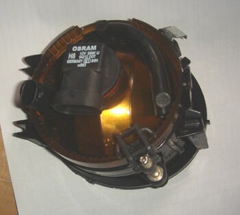 FORD S MAX- 07/09; SİS LAMBASI SAĞ YUVARLAK ŞEFFAF CAMLI (FAMELLA) 7M21-15K201-AA