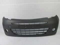 RENAULT KANGOO- 3- 08/13; ÖN TAMPON SİYAH (SİS DELİKLİ KOMPLE BANTLI) (EUROBUMP) 7701478153