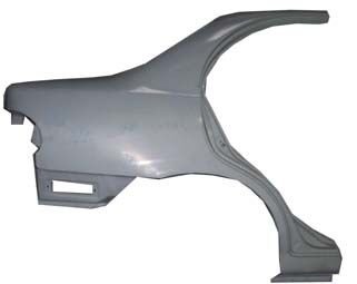 HYUNDAI ACCENT- 98/00; ARKA ÇAMURLUK SAĞ GRİ BOYALI (BFN) 71504-223A0