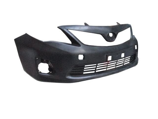 TOYOTA COROLLA- E150- 10/13; ÖN TAMPON SİYAH (IZGARALI/ÇEKİ/SİS/DELİKLİ (FAR YIKAMA DELİKSİZ)(FPI) 52119-12962