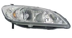 HONDA CIVIC- SD- 04/05; FAR LAMBASI SOL MANUEL (SİNYALİ SARI)(CAMI SETLİ) (PARK LAMBA DELİKSİZ) 33151-S5A-A51