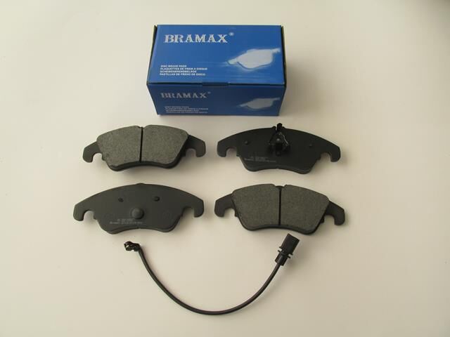 AUDI A5- 08/12; ÖN FREN BALATASI 1,8TSFI/2,0TFSI(1KABLOLU)(DİSK)(188X73.5X17.7/18;8X73X17.7)(BRAMAX) 8R0698151A