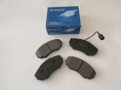 CITROEN JUMPER- 02/07; ÖN FREN BALATASI 2,0/2,2/2,5/2,8 (1 KABLOLU)(DİSK) (140,6X66,1X18) (BRAMAX) 4252.43