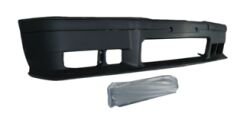 BMW 3 SERI- E36- M3- 91/98; ÖN TAMPON SİYAH (KOMPLE KENDİNDEN BANDLI) (PANJURLU) 51112252253