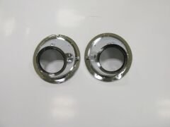 FIAT FIORINO- 08/12; SİS LAMBA KAPAĞI SAĞ/SOL SET (2 PARÇA) SİS DELİKLİ NİKELAJLI 735462203