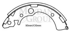 HONDA CIVIC- HB- 92/95; ARKA FREN PABUCU (90X30) (DAIWA) 43153-SB3-023