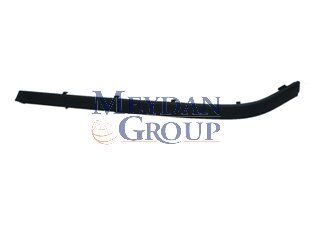 BMW 5 SERI- E39- 01/03; ARKA TAMPON BANDI SAĞ SİYAH (PARK SENSÖR DELİKSİZ) (TW) 51128159378