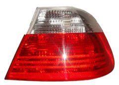 BMW 3 SERI- E46- COUPE- 98/03; DIŞ STOP LAMBASI SAĞ BEYAZ/KIRMIZI DUYSUZ (TYC) 63218383826