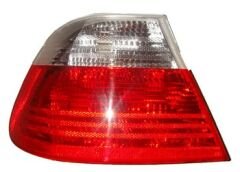 BMW 3 SERI- E46- COUPE- 98/03; DIŞ STOP LAMBASI SOL BEYAZ/KIRMIZI DUYSUZ (TYC) 63218383825