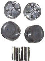 SUZUKI VITARA- 88/98; PİSTON 0.50 (SK416) 1.6cc (8 SUPAP) (75.5X1.2X1.5X2.8) (TIK) 1211160A020A0-050