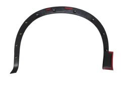 NISSAN QASHQAI- J10- 07/09; ÖN ÇAMURLUK AĞZI PLASTİĞİ SAĞ SİYAH (TYG) 63810-BR01A