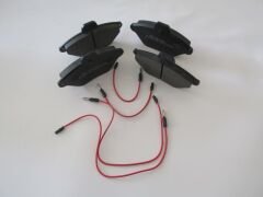 CITROEN XANTIA- 93/98; ÖN FREN BALATASI (4 KABLOLU) (DİSK)(130,8X68,8X15,3)(BRAMAX) 4252.93