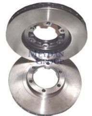 MITSUBISHI L200- PICK UP- 99/06; ÖN FREN DİSKİ 2WD 14 İNÇ JANT)(HAVALI)(ADET)(255X24X87X39X6)(DA MB950958