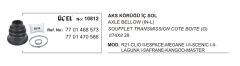 AKS KÖRÜĞÜ İÇ SOL 10812 CLIO-II MEGANE-I-II SCENIC-I-II LAGUNA-I KANGO