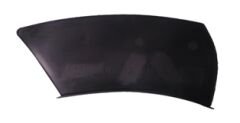 DACIA DUSTER- 10/17; ÖN TAMPON DODİK PLASTİĞİ SAĞ KISA SİYAH (YAPIŞKANLI) (TW) 960169632R