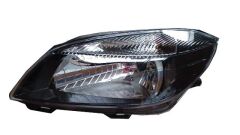 SKODA FABIA- 10/15;  FAR LAMBASI SOL ELEKTRİKLİ/MERCEKSİZ (SİYAH) (TW-Y) 5J1941017D
