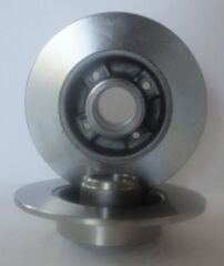 RENAULT MEGANE- 2- 03/09; ARKA FREN DİSKİ (DÜZ)(ADET)(240X8X81X4)(BRAMAX) 7701207823