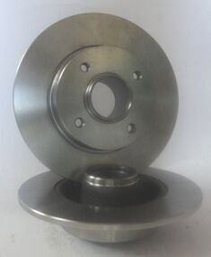 RENAULT MEGANE- 2- 03/09; ARKA FREN DİSKİ (DÜZ)(ADET)(240X8X81X4)(BRAMAX) 7701207823