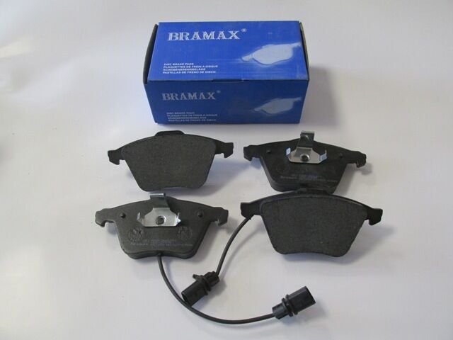 AUDI A4- 05/08; ÖN FREN BALATASI 2,0TFSI/2,7TDI(2KABLOLUDİSK)(155.2x72.7x19.3/15;6.4x73x19.3(BRAMAX) 8E0698151C