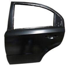 CHEVROLET AVEO- SD- 07/12; ARKA KAPI KOMPLE SOL (ÇELİK BARLI) SİYAH (BFN) 96648859