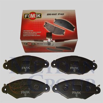 RENAULT KANGOO- 98/03; ÖN FREN BALATASI 1,2/1,4/1,5/1,9 (KABLOSUZ)(DİSK) (131X46,9X18)(FMK) 7701208142