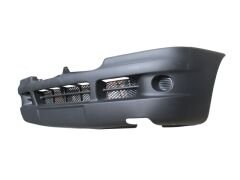 FIAT DUCATO- 02/06; ÖN TAMPON SİYAH (PANJURLU/SİS DELİKSİZ)(EUROBUMP) 7401AY