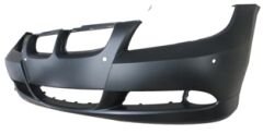 BMW 3 SERI- E90- 05/09; ÖN TAMPON SİYAH (SİS/SENSÖR DELİKLİ FAR YIKAMA DELİKSİZ) (TYG) 51117170051