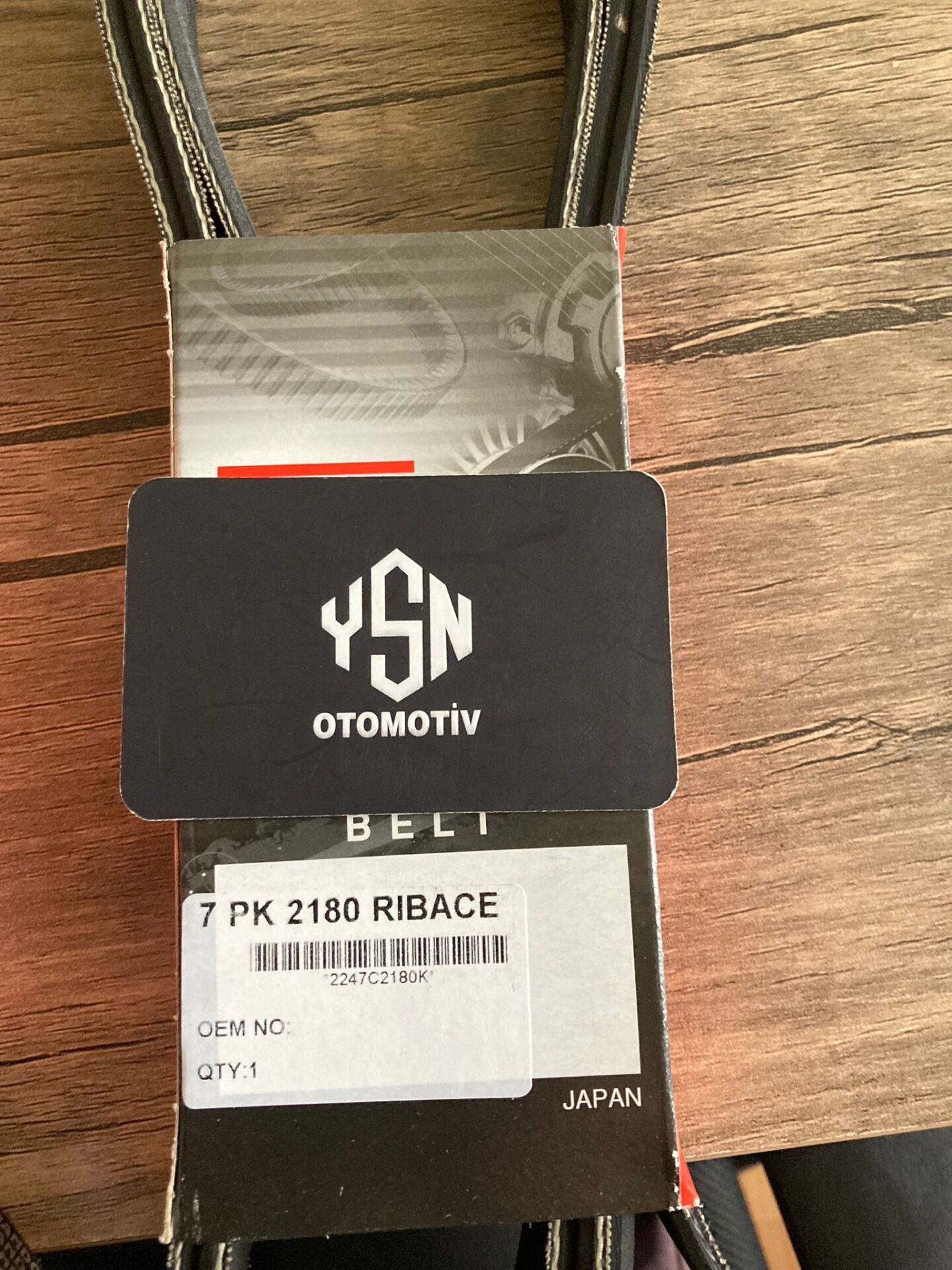 7PK 2180 KANALLI KAYIŞ