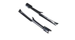 PEUGEOT 206- HB- 99/09; FAR ALT ÇITASI SAĞ/SOL SET (2 PARÇA) SİYAH 7804.H4