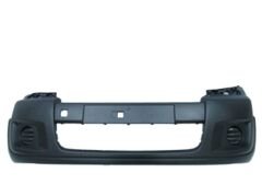 FIAT SCUDO- 08/12; ÖN TAMPON SİYAH SİS KAPAKLI/BAND/IZGARA DELİKLİ (ITALYA) 7401FQ