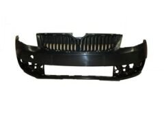 SKODA OCTAVIA- 13/17; ÖN TAMPON GRİ (SİS/PANJUR DELİKLİ/FAR YIKAMA DELİKSİZ) (TW) 5E0807217