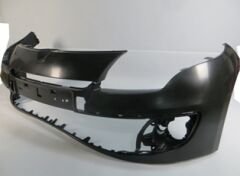 RENAULT MEGANE- 3- HB- 12/13; ÖN TAMPON SİYAH (SİS/PANJUR DELİKLİ TW) 620221750R